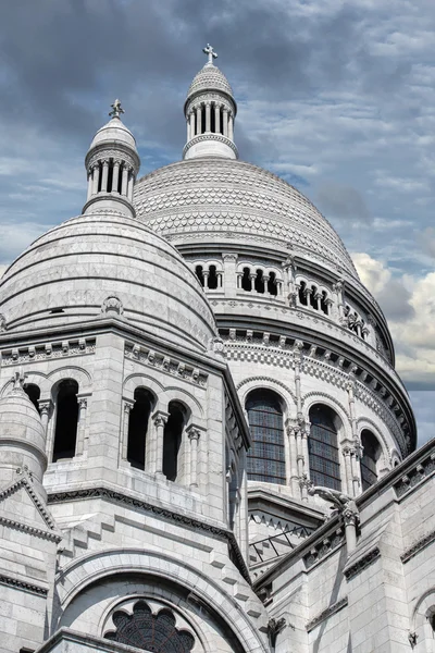 Montmartre Paris dome cathedral detail — Stock Photo, Image
