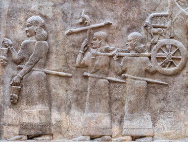 Antik Babylonia ve Asur bas Rölyef
