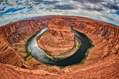 at nalı viraj colorado Nehri görünümü 360 panorama 