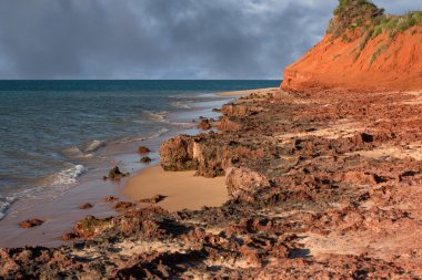 Avustralya topraklarının Kuzey francois manzara peron park