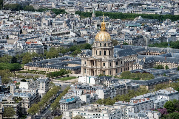 パリの青い空撮風景パノラマ — ストック写真