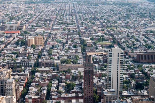 Filadelfia vista aérea paisaje urbano pano — Foto de Stock