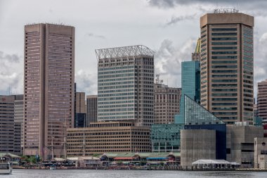 Baltimore maryland Harbor View panorama cityscape manzara