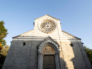Lavagna İtalya 'daki Fieschi Kilisesi Bazilikası