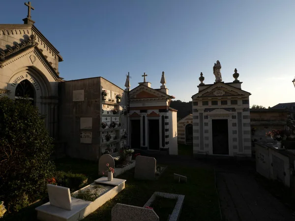 Basilica Fieschi Cimitero Lavagna — Foto Stock