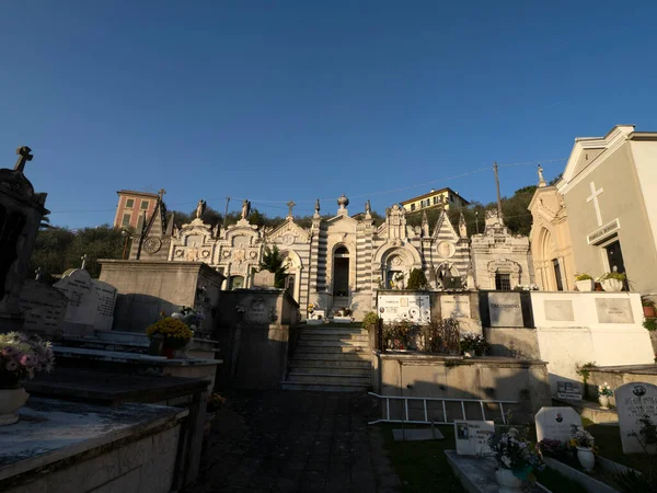 Basilica Fieschi Cimitero Lavagna — Foto Stock