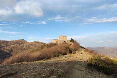 İtalya Ceneviz 'deki Puin Kalesi