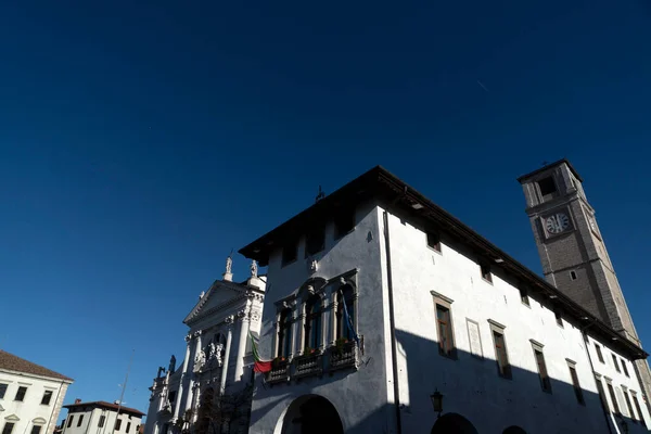 San Daniels Del Friuli Kilise Kulesi Detayları — Stok fotoğraf