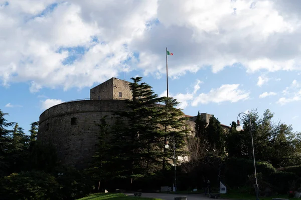 Triest Italien Burg San Giusto Voller Rundblick — Stockfoto