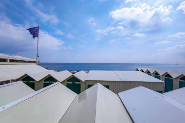 İtalya 'daki liguria Varazze' de yaz sezonu için hamam klubü hazırlığı başlatıldı.