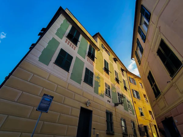 Alte Burg Von Bogliasco Malerisches Dorf Genua Ligurien Italien — Stockfoto