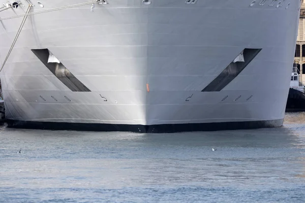 Cruise Ship Prow Bow Detail Close — Stock Photo, Image