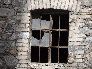 Cantalupo Ligure eski ortaçağ köy manzaralı