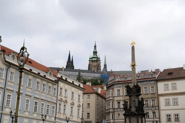 Prag Eski Şehir Meydanı Manzaralı — Stok fotoğraf