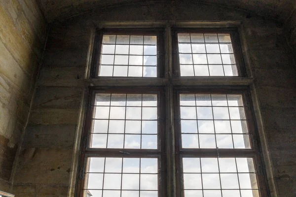 Prag Kubbe Kast Bina Detayı Savunma Penceresini Kapatın — Stok fotoğraf