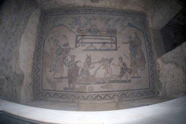 Antik Roma Mozaiği Villa del Casale, Sicilya, İtalya