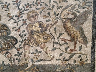 Antik Roma Mozaiği Villa del Casale, Sicilya, İtalya