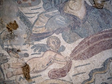 Antik Roma Mozaiği Villa del Casale, Sicilya, İtalya