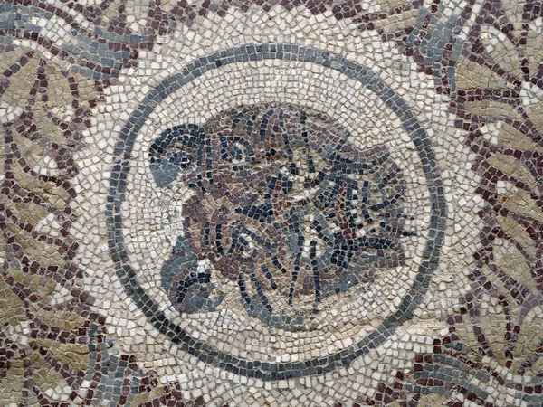 Ancient Roman Mosaic Villa Del Casale Sicily Italy — Stock Photo, Image