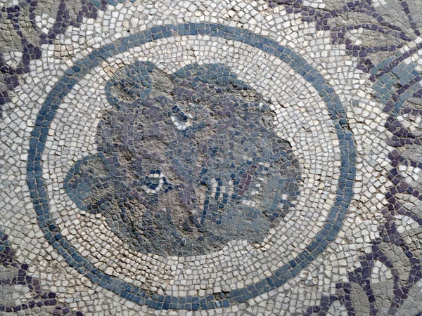 Ancient Roman Mosaic Villa Del Casale Sicily Italy — Stock Photo, Image