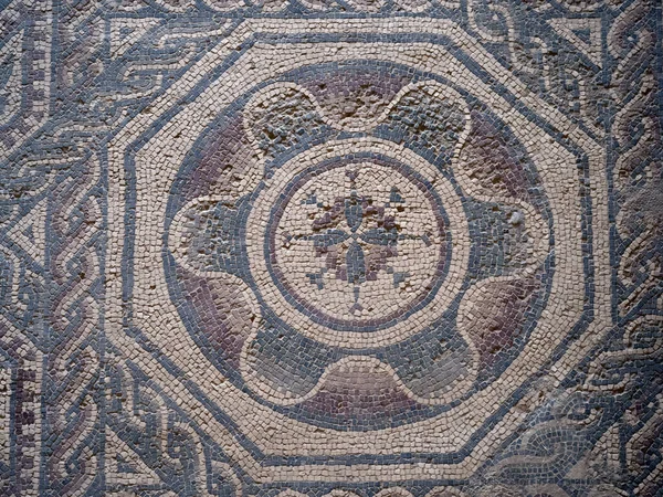 Ancient Roman Mosaic Villa Del Casale Sicily Italy — Stock Photo, Image