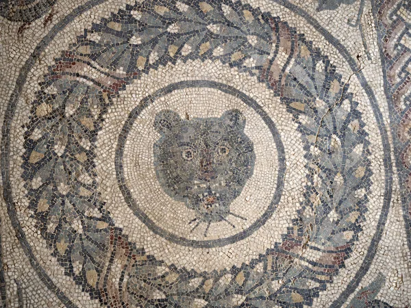 Antico Mosaico Romano Villa Del Casale Sicilia Italia — Foto Stock