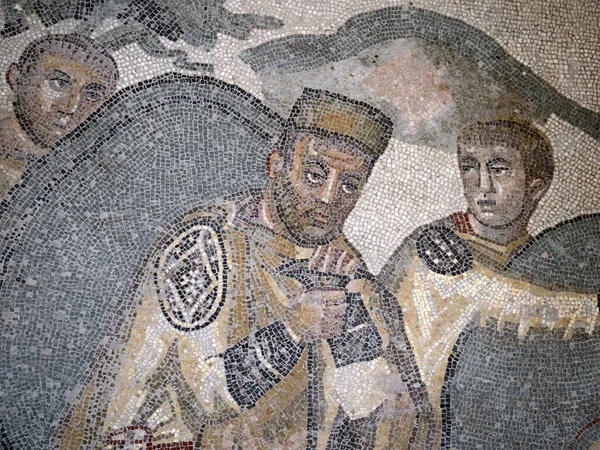 Villa Del Casale Ókori Római Mozaikja Szicília Olaszország — Stock Fotó
