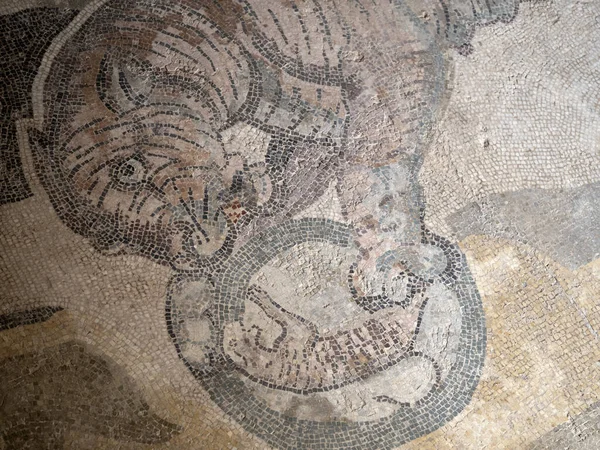 Antico Mosaico Romano Villa Del Casale Sicilia Italia — Foto Stock