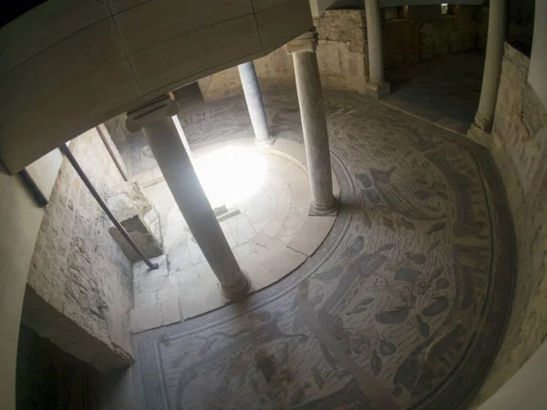 Starověká Římská Mozaika Villa Del Casale Sicílie Itálie — Stock fotografie