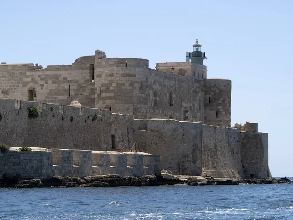 Castillo Maniace Ortigia Siracusa Sicilia —  Fotos de Stock