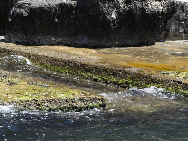 Piscines Archimedes Ortigia Maniace Château Sicile Utilisé Pour Enseigner Aux — Photo