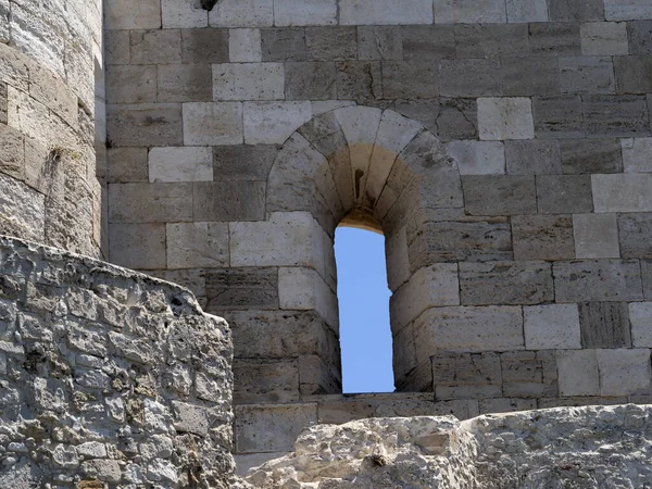西西里西拉丘兹的马涅士城堡 — 图库照片