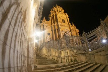 Ragusa Sicilya Barok Kasabası İtalya