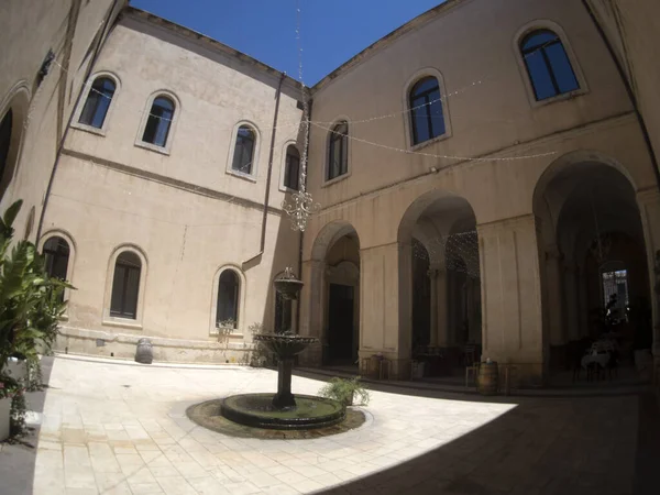 Palazzolo Acreide Szicília Barokk Történelmi Falu — Stock Fotó