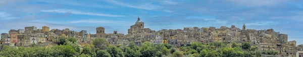 Piazza Armerina Sizilianisch Stadtbild Panorama — Stockfoto