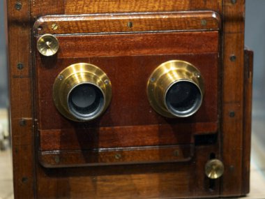 Sihirli fener eski projektör detayı