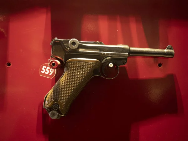 First World War Wwi Pistol Detail — Stock Photo, Image