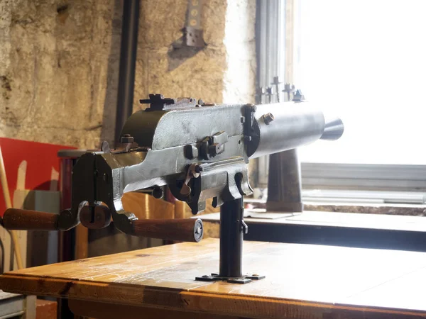 Prima Guerra Mondiale Wwi Pistola Mitragliatrice — Foto Stock