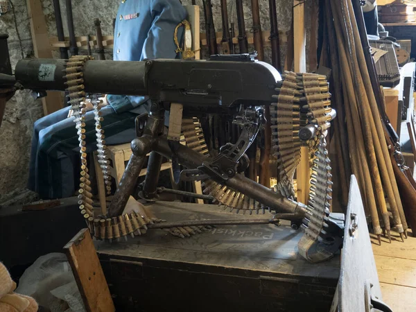 First World War Wwi Pistol Maching Gun — Stock Photo, Image