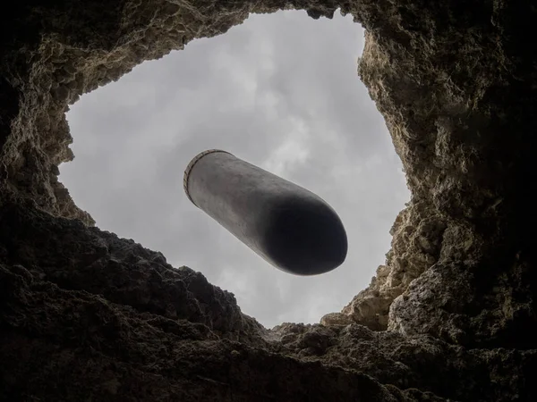 Première Guerre Mondiale Wwi Pistolet Bombe — Photo