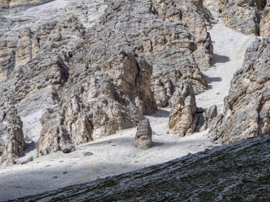tofane dolomitler dağlar panorama manzarası