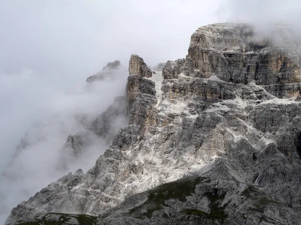 Tre Toppar Lavaredo Dolomiter Berg Panorama Landskap Sommaren — Stockfoto