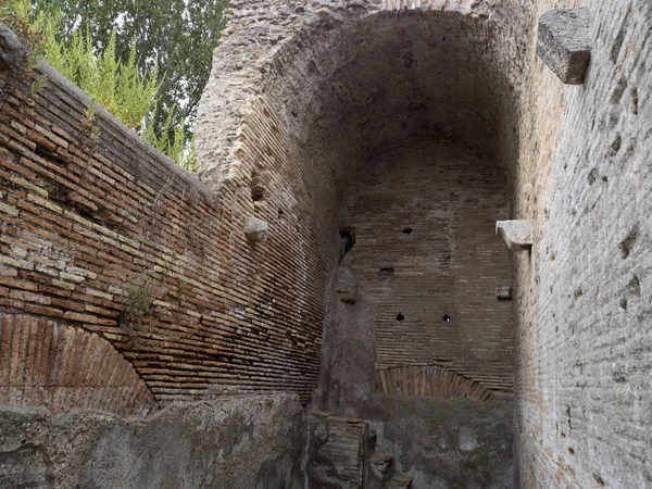 Lalario Casa Antigos Óstios Ruínas Sítio Arqueológico — Fotografia de Stock