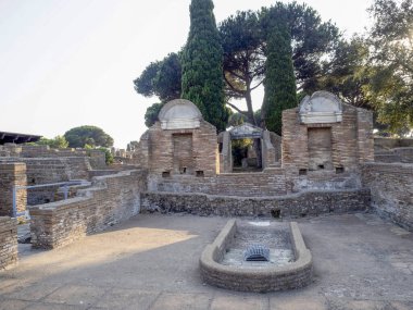 Eski Ostia arkeolojik kalıntıları