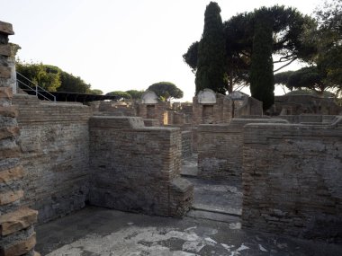 Eski Ostia arkeolojik kalıntıları