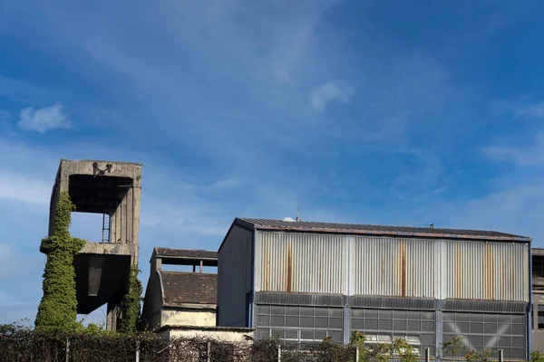 Old Abandoned Industrial Site Rome — Stock Photo, Image