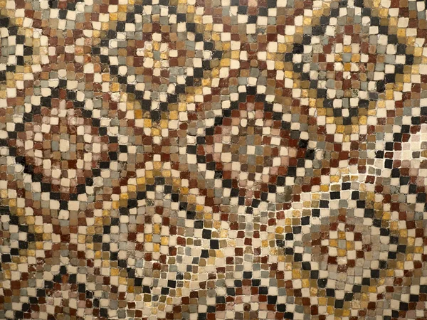 Old Ancient Roman Mosaic Detail Floor — Stock Photo, Image