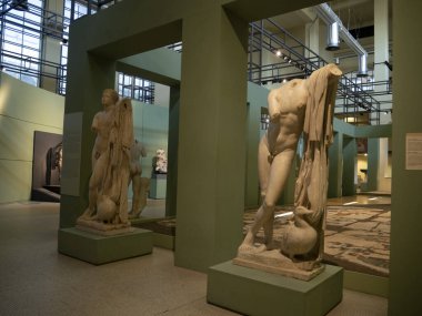 Montemartini Roma Roma Müzesi Elektrik Santrali 'nin içinde