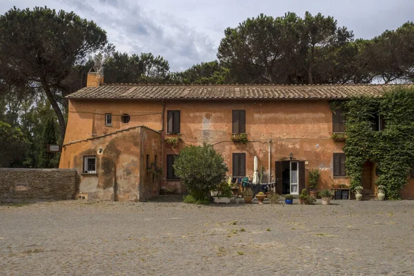 Ancient Ostia Pictoresque Medieval Village View — Stock Photo, Image