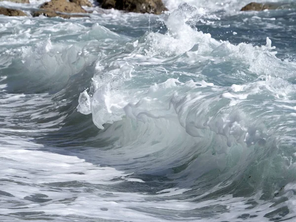 Mořská Vlna Břehu — Stock fotografie